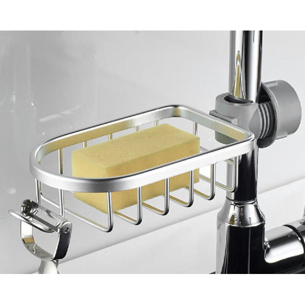 Camen Home Faucet Shelving Kitchen Sink Storage Drain Artifact Rack